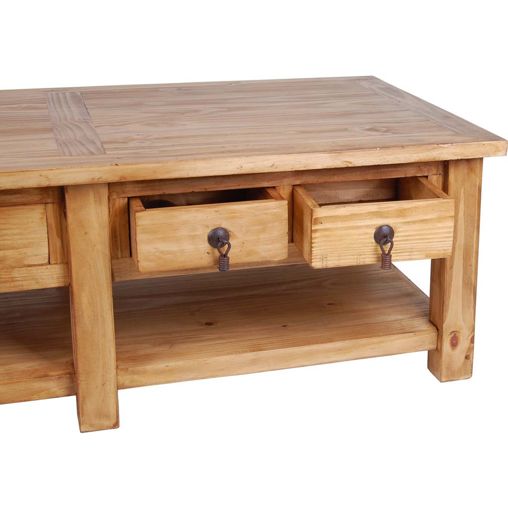Couchtisch Mexico Möbel Landhaus Pinie Honig