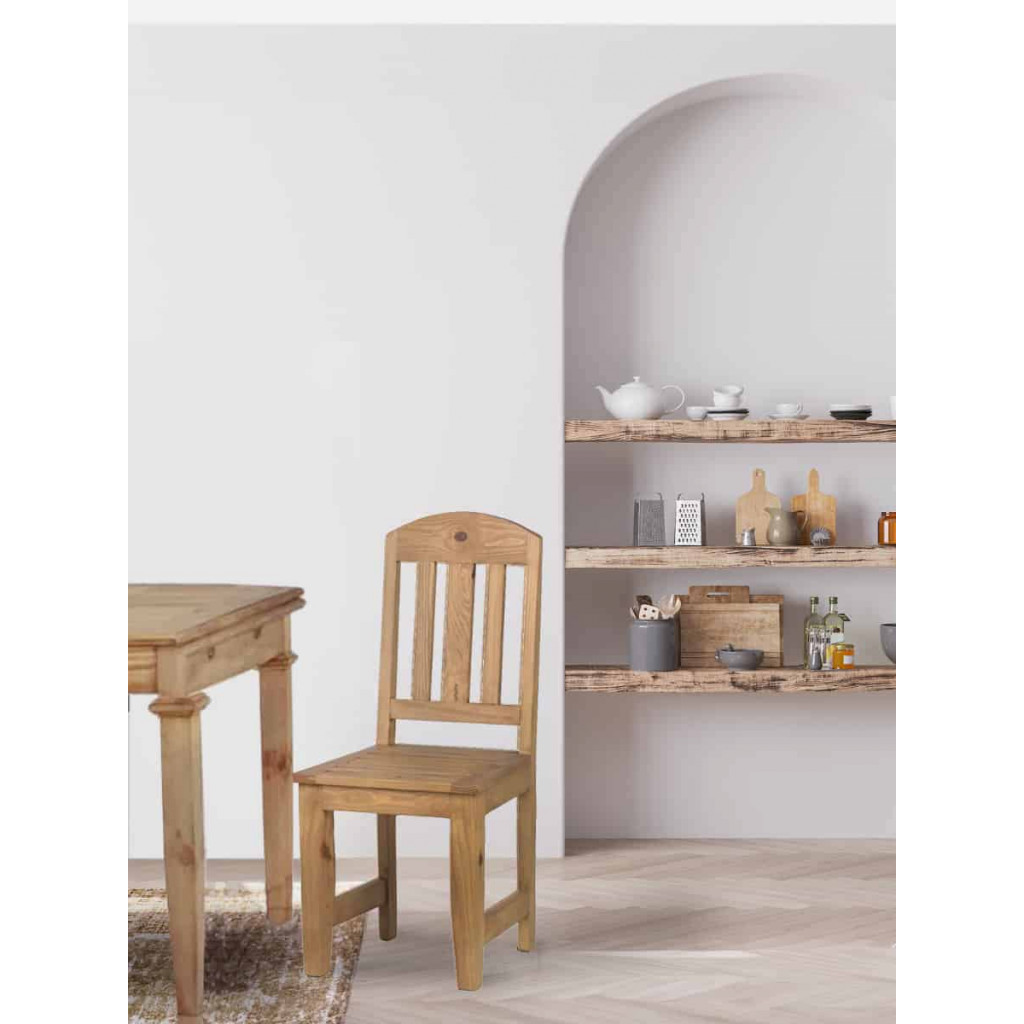 Esszimmerstuhl Mexico Möbel Landhaus Pinie Honig