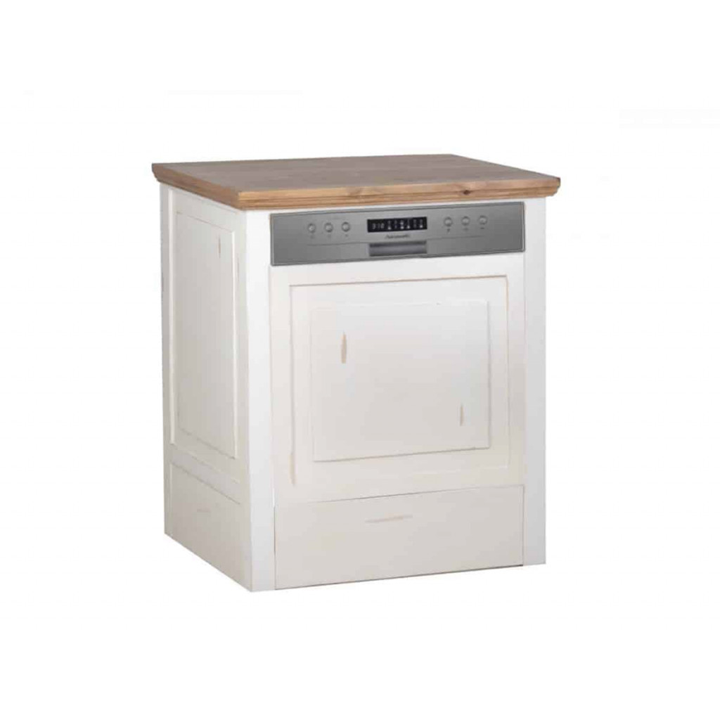 Küchenmodul Mexico Möbel Landhaus Pinie Weiß