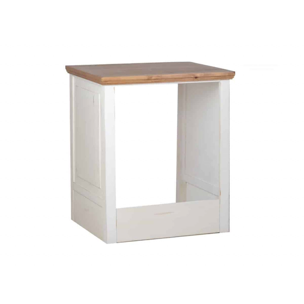 Küchenmodul Mexico Möbel Landhaus Pinie Weiß