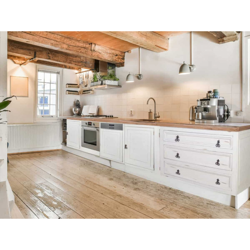 Küchenmodul Mexico Möbel Landhaus Pinie Weiß