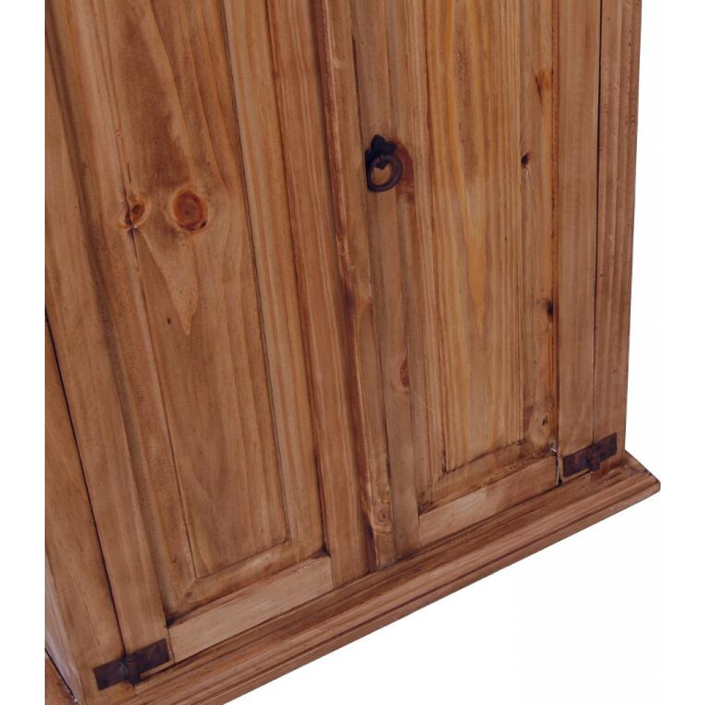 Schuhschrank Mexico Möbel Landhaus Pinie Honig