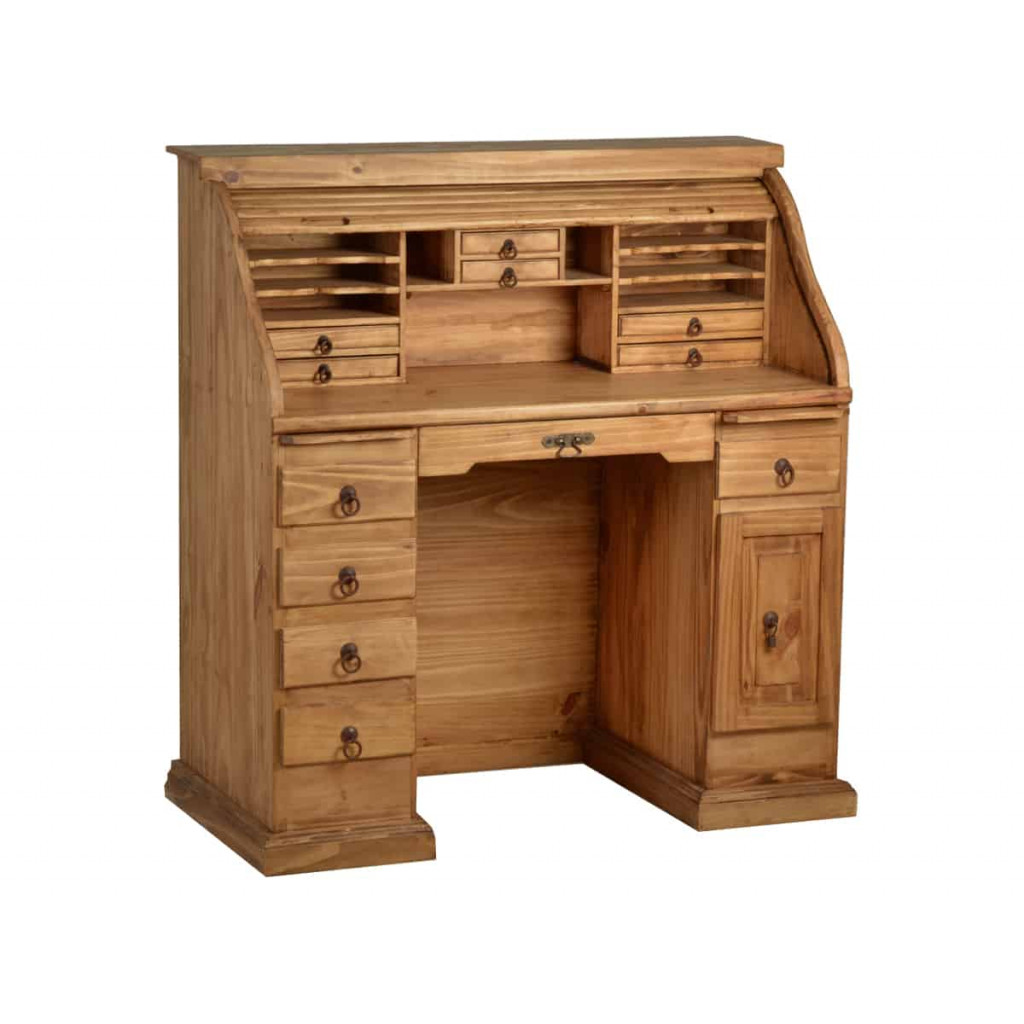 Sekretär Mexico Möbel Landhaus Massivholz Pinie Honig