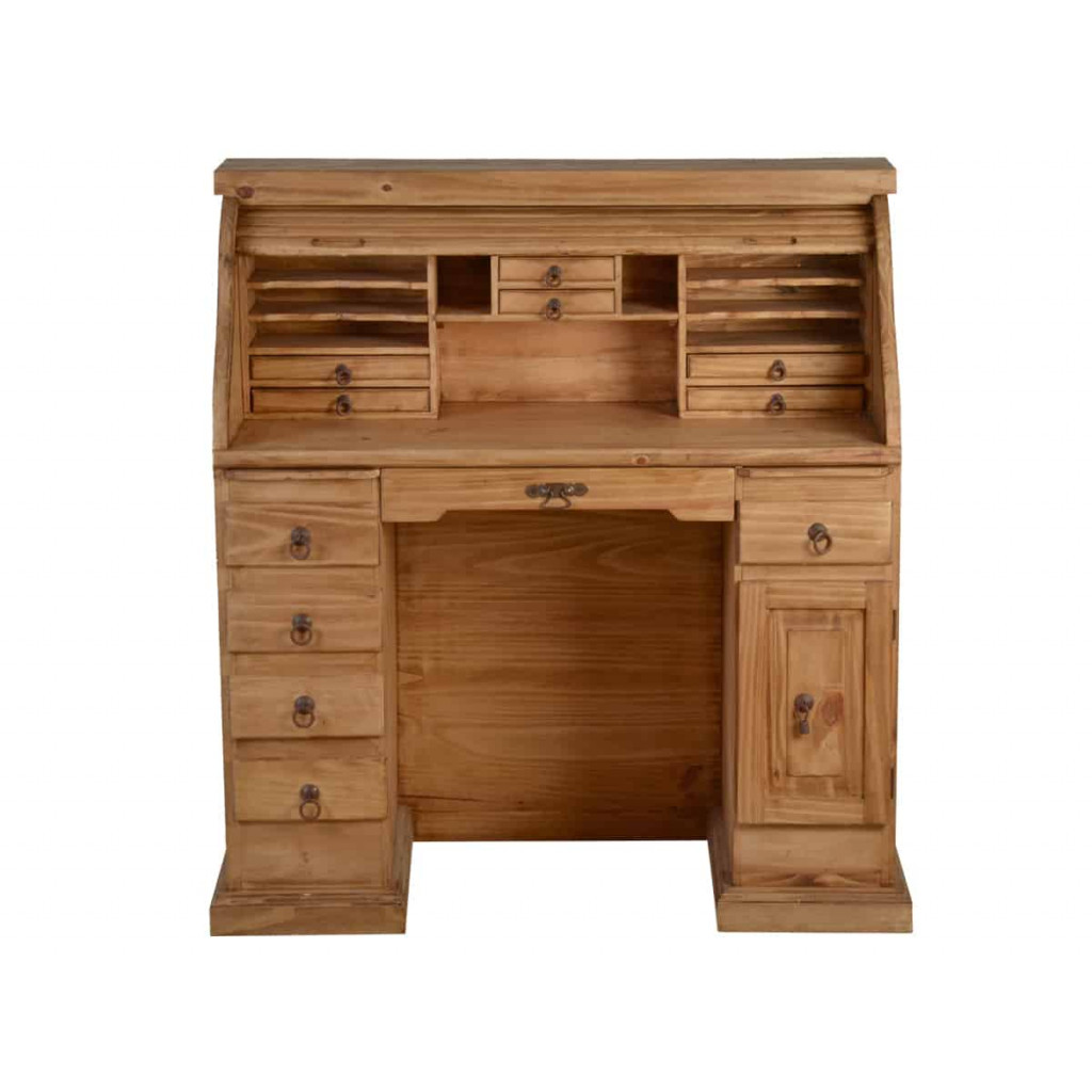 Sekretär Mexico Möbel Landhaus Massivholz Pinie Honig