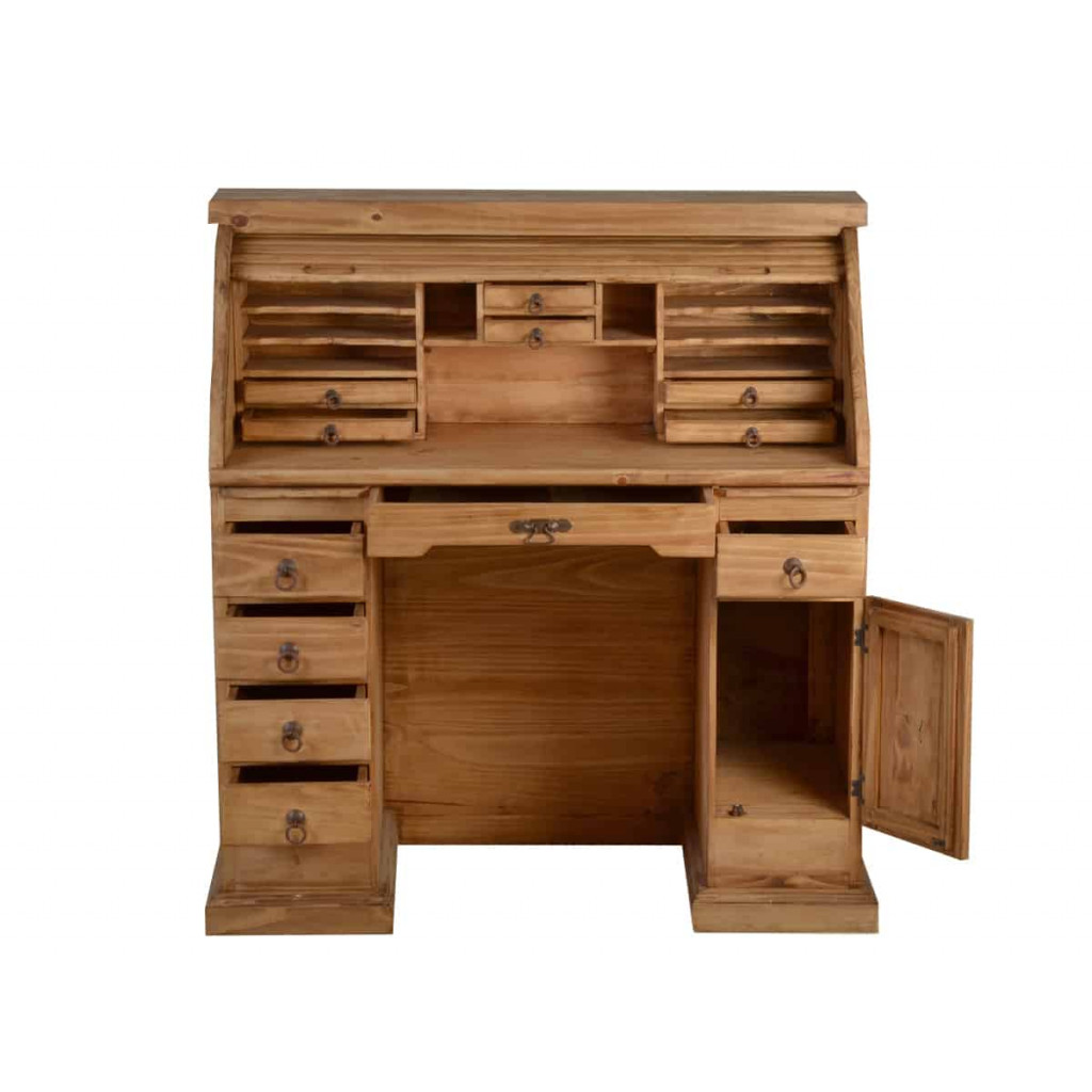 Sekretär Mexico Möbel Landhaus Massivholz Pinie Honig