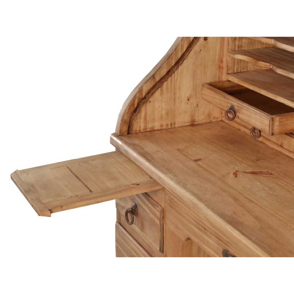 Sekretär Mexico Möbel Landhaus Massivholz Pinie Honig