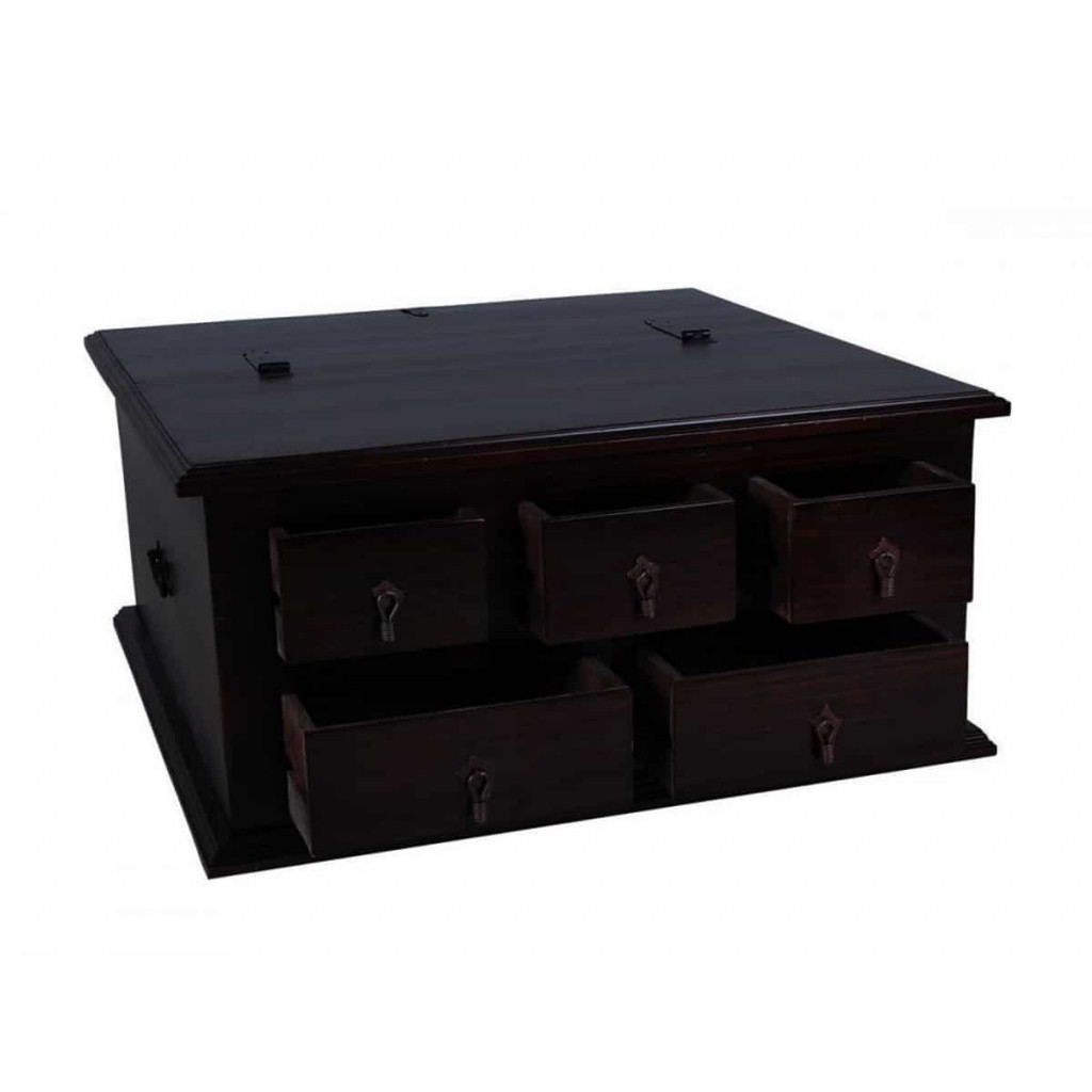 Truhentisch Mexico Möbel Kolonialstil Massivholz Pinie Kolonialstil