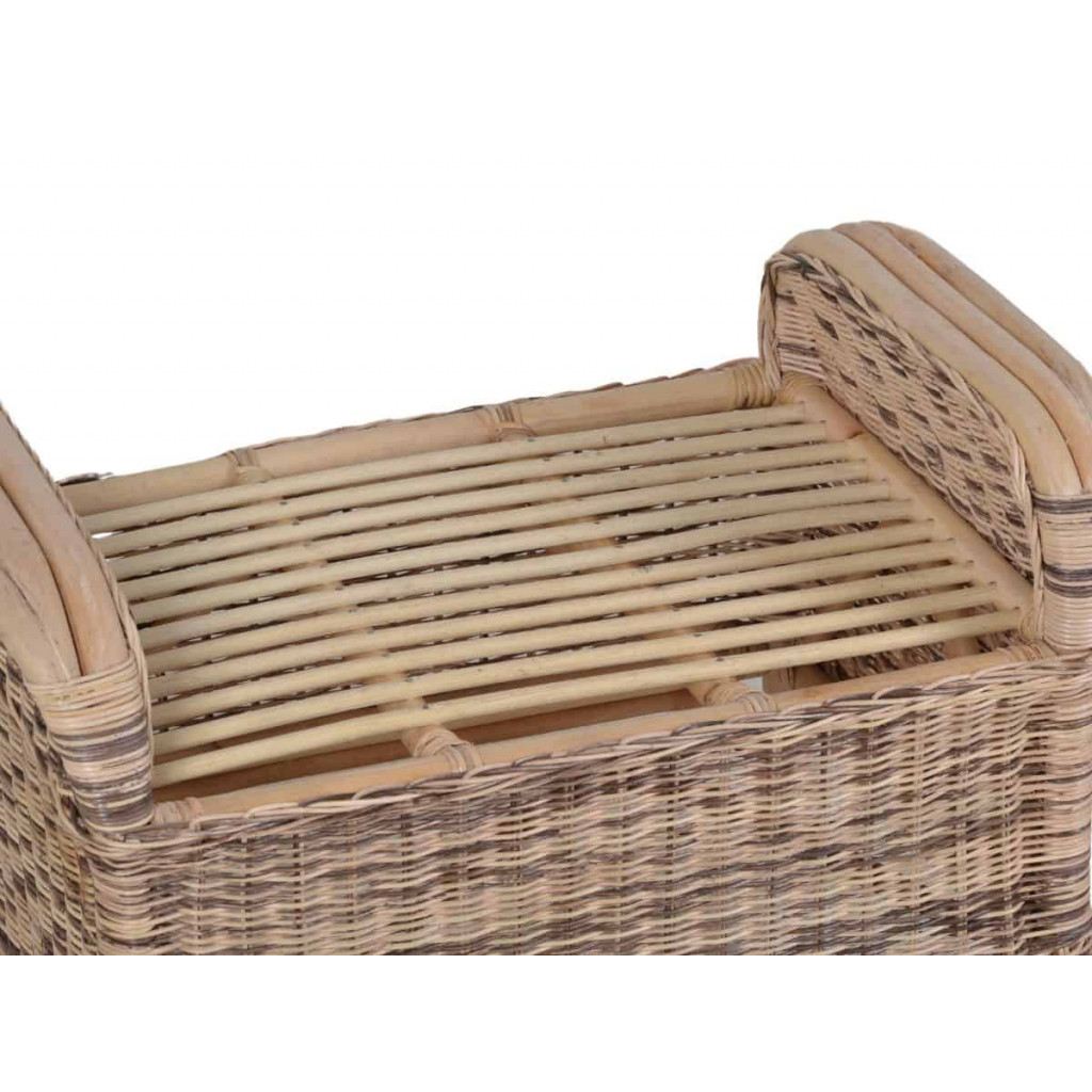 Sitzhocker  Landhaus Mango Honig