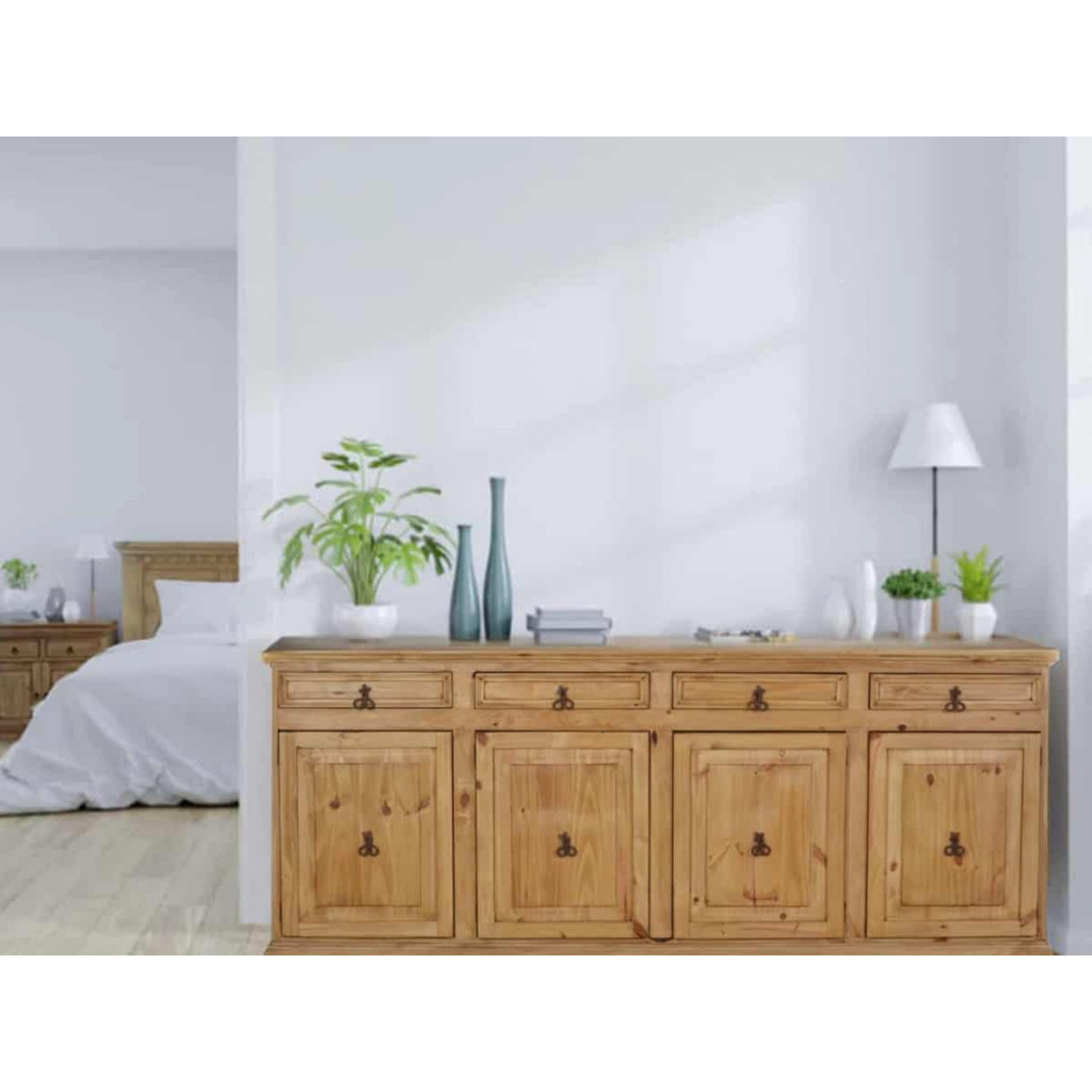 Sideboard Mexico Möbel Landhaus Pinie Honig