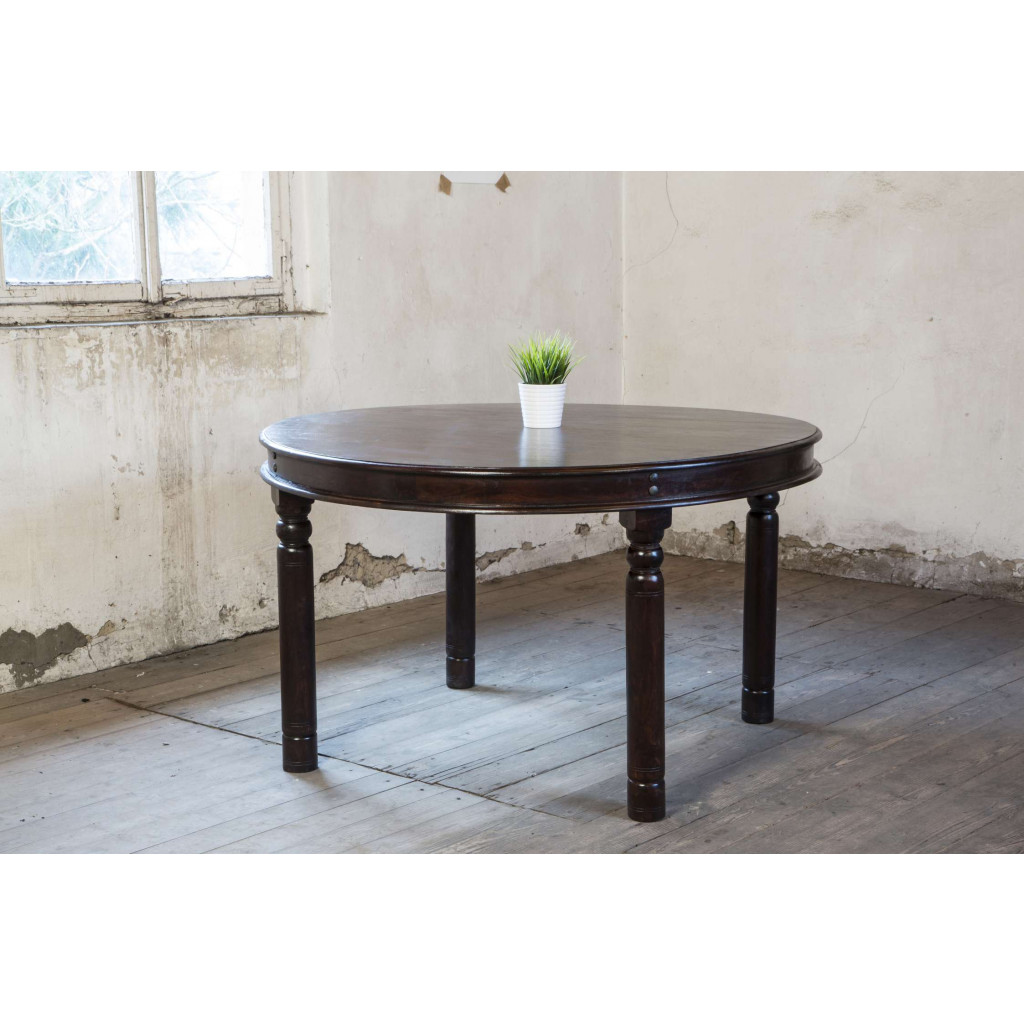 Esstisch Colombo Kolonialstil Pinie Walnuss