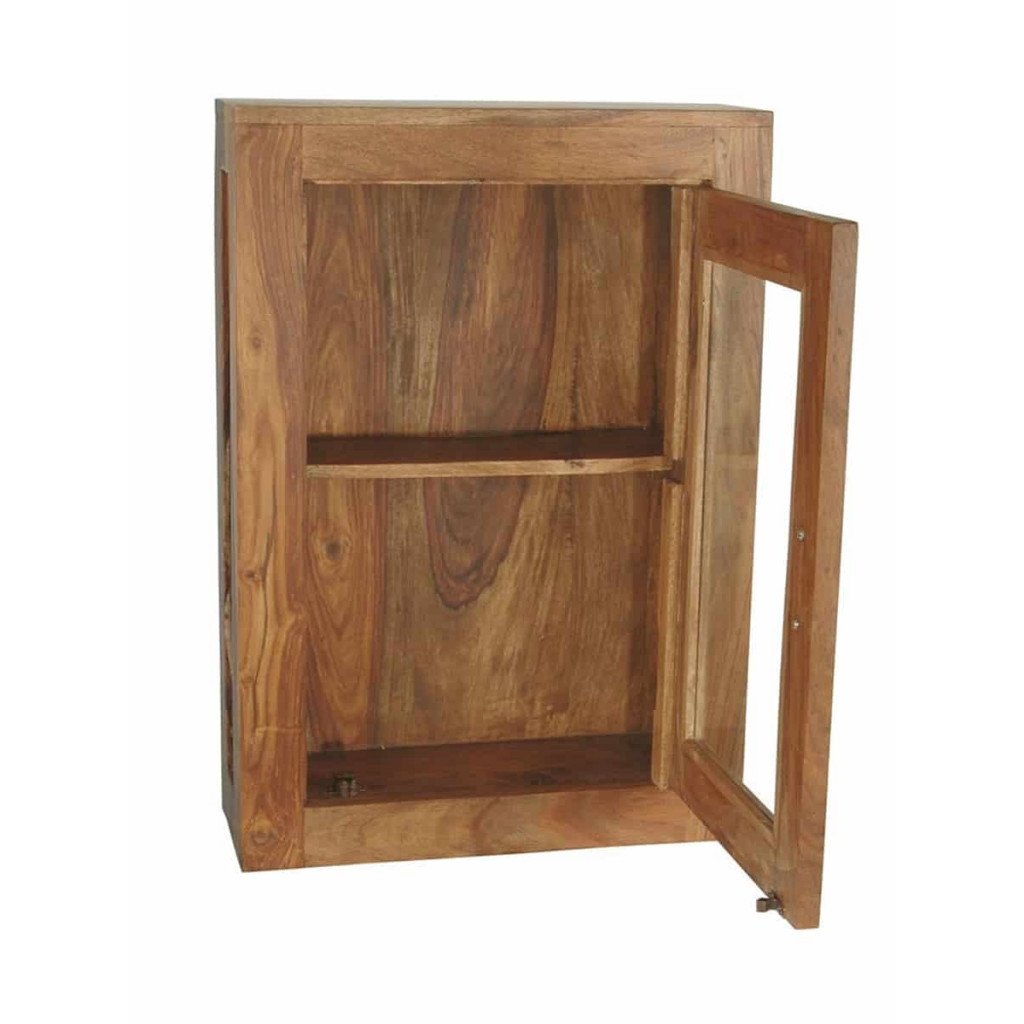 Hängeschrank Bhatang Modern Teak Braun