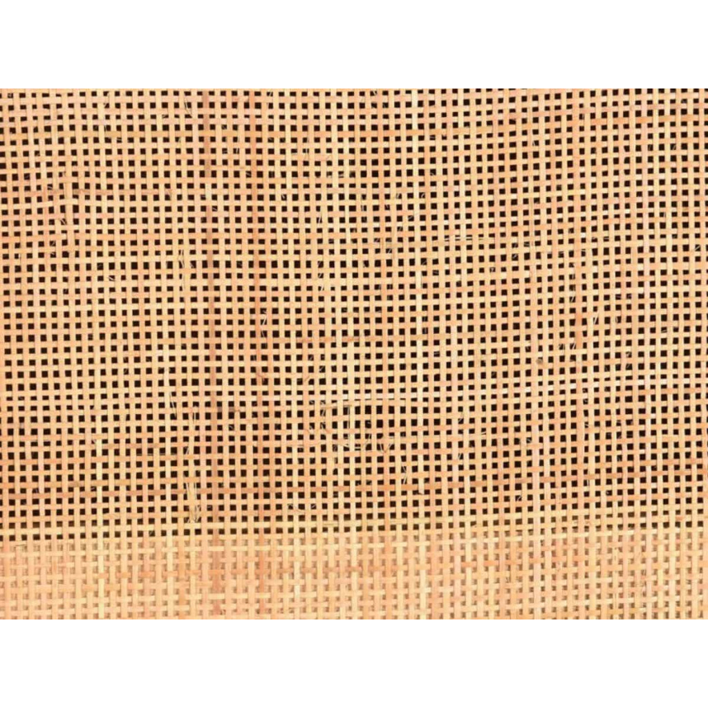 Garderobenschrank  Modern Massivholz Metall Rattan Mango Hellbraun