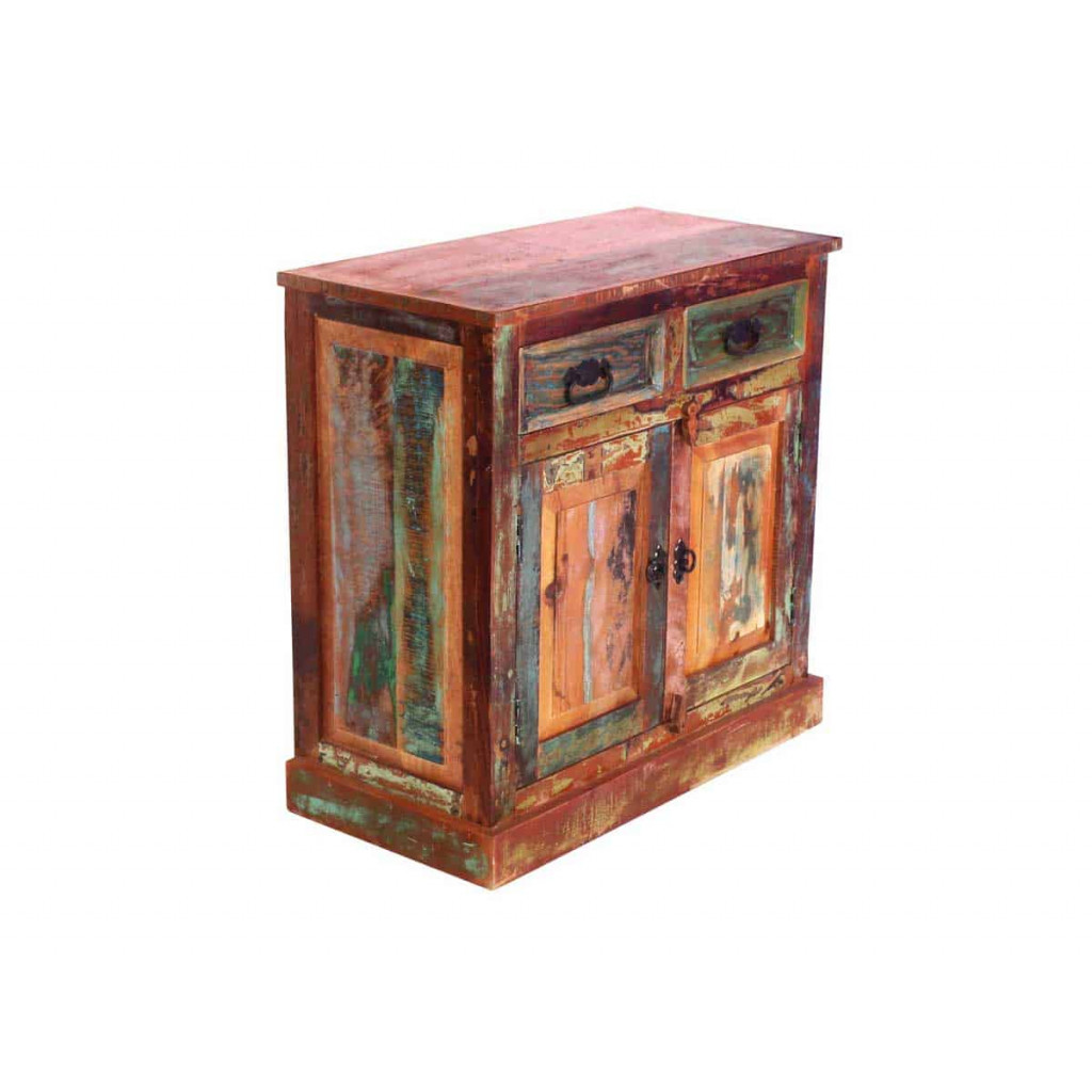 Kommode  Shabby Chic Recycletes Holz Braun