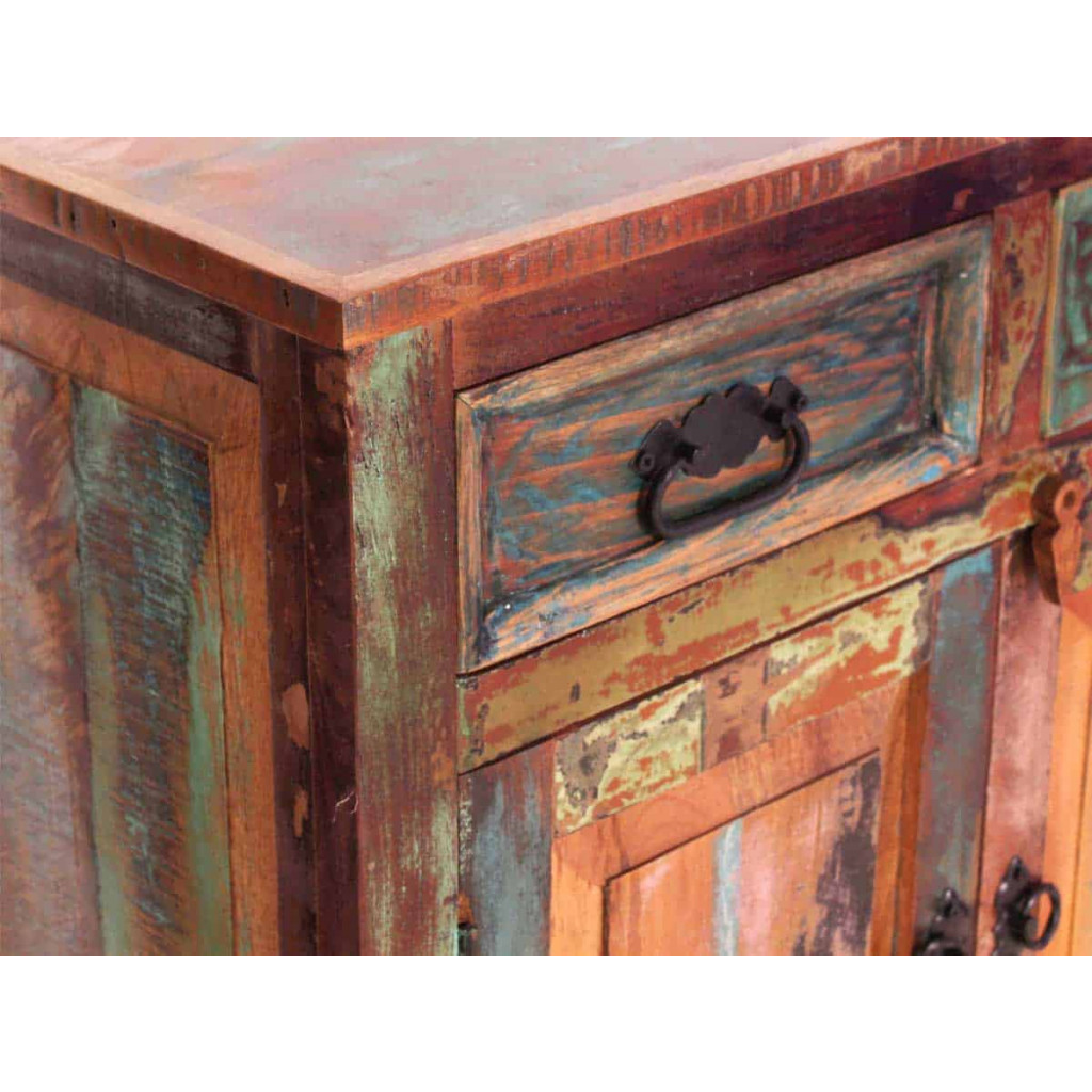 Kommode  Shabby Chic Recycletes Holz Braun