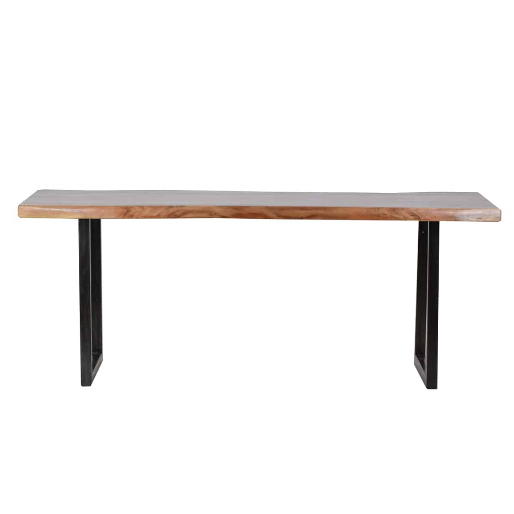 Esstisch Vanaja Modern Teak Dunkelbraun