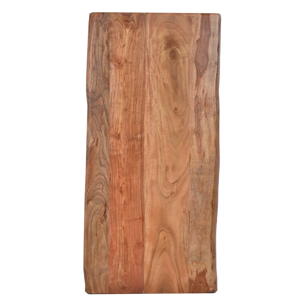 Esstisch Vanaja Modern Teak Dunkelbraun