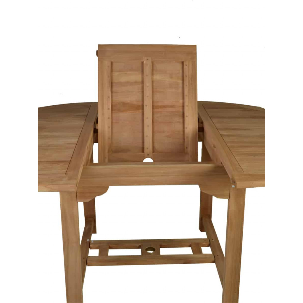 Gartentisch  Gartenmöbel Outdoor Modern Teak Honig