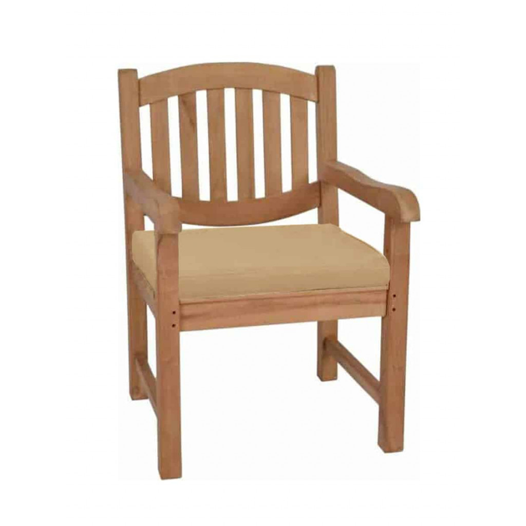 Sitzkissen  Gartenmöbel Outdoor Modern 100% Polyester Beige