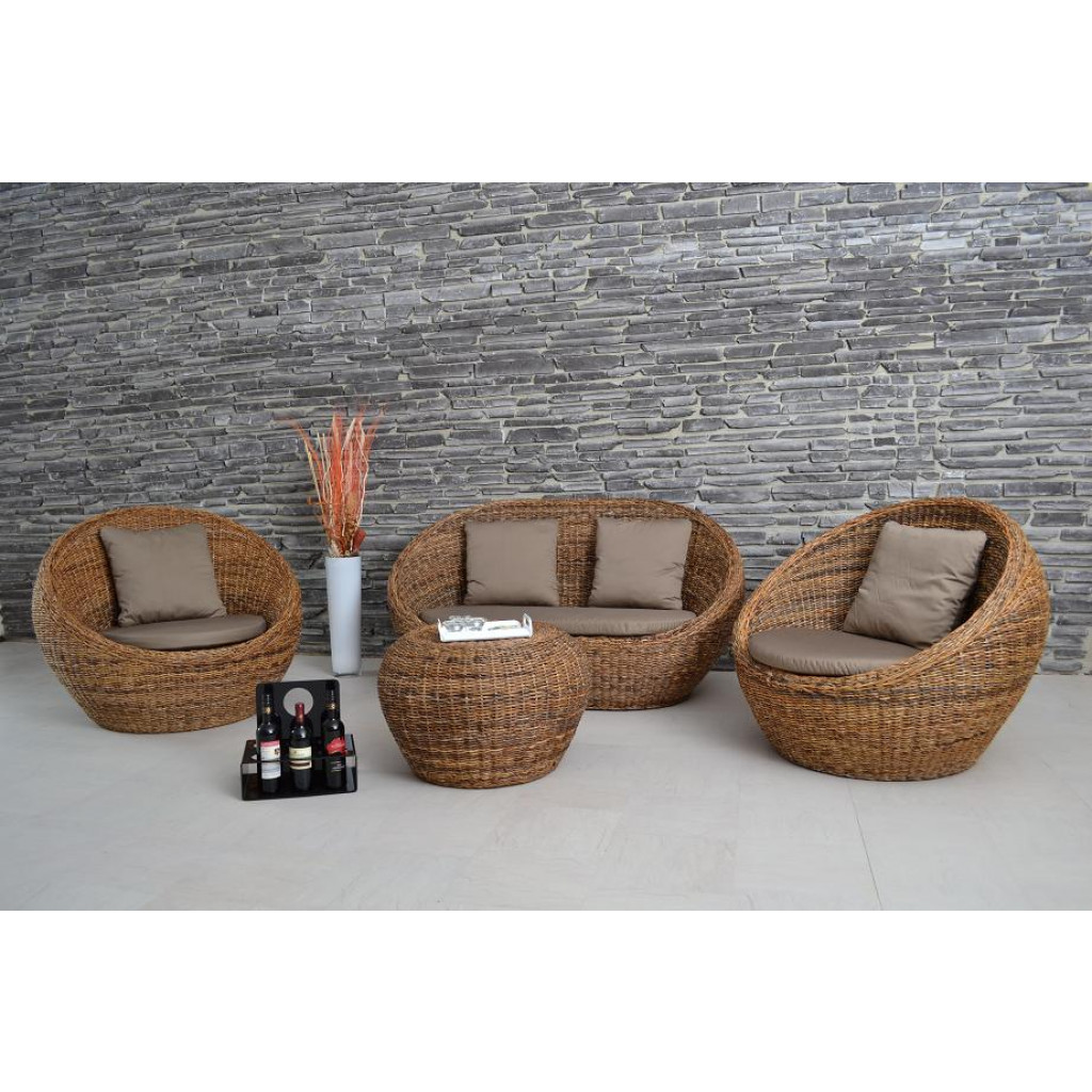 Couchtisch Rattan Modern Rattan natur