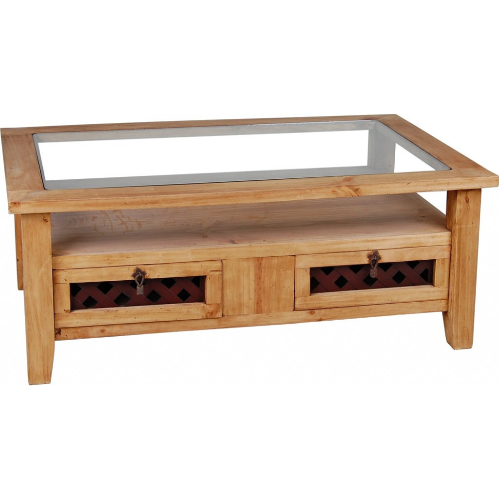 Couchtisch Mexico Möbel Landhaus Pinie Honig