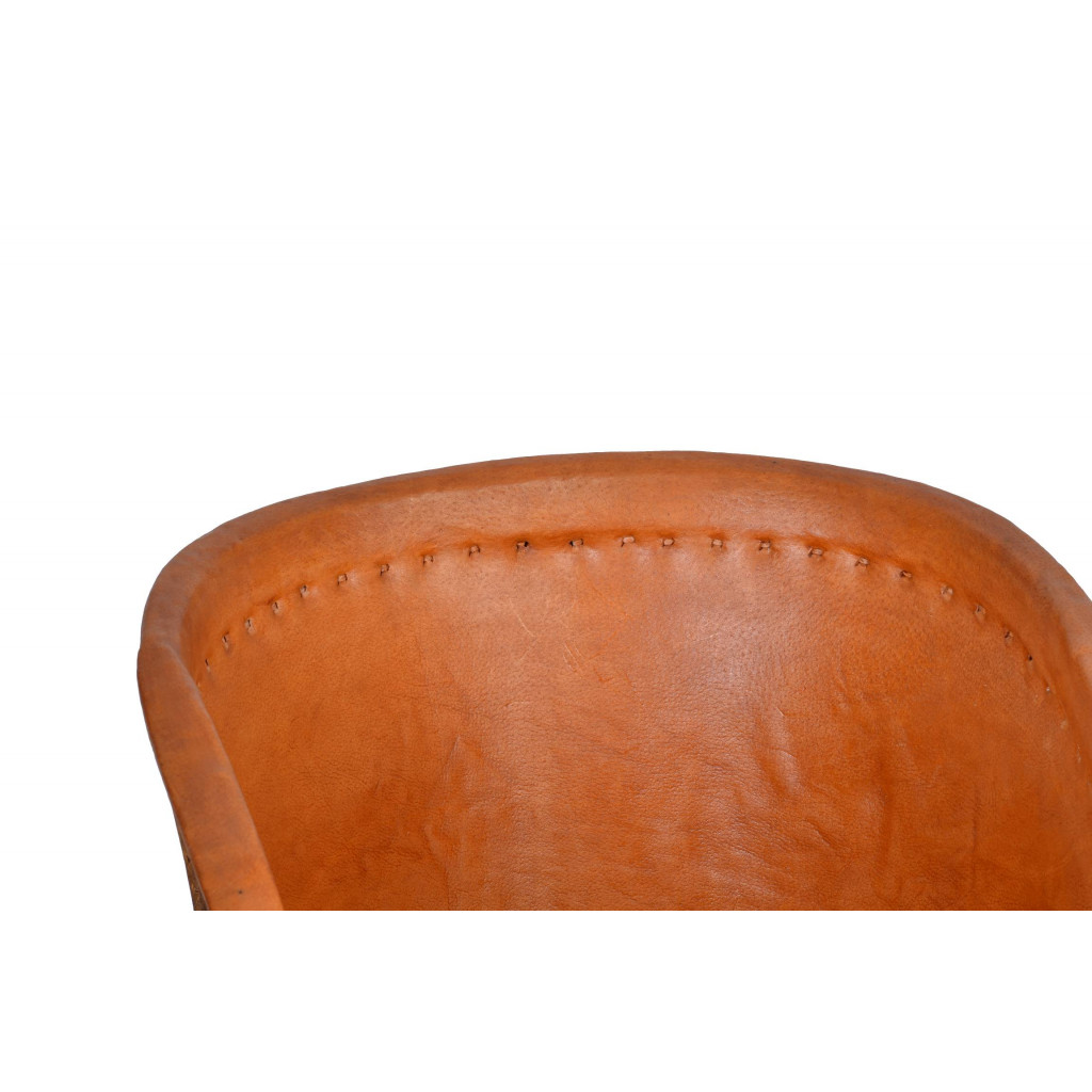 Sessel Equipales Landhaus Zedernholz Tabak