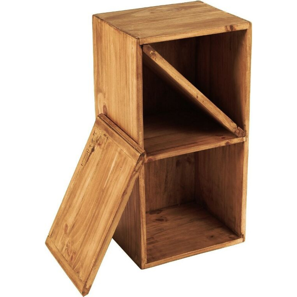 Weinregal Mexico Möbel Landhaus Pinie Honig