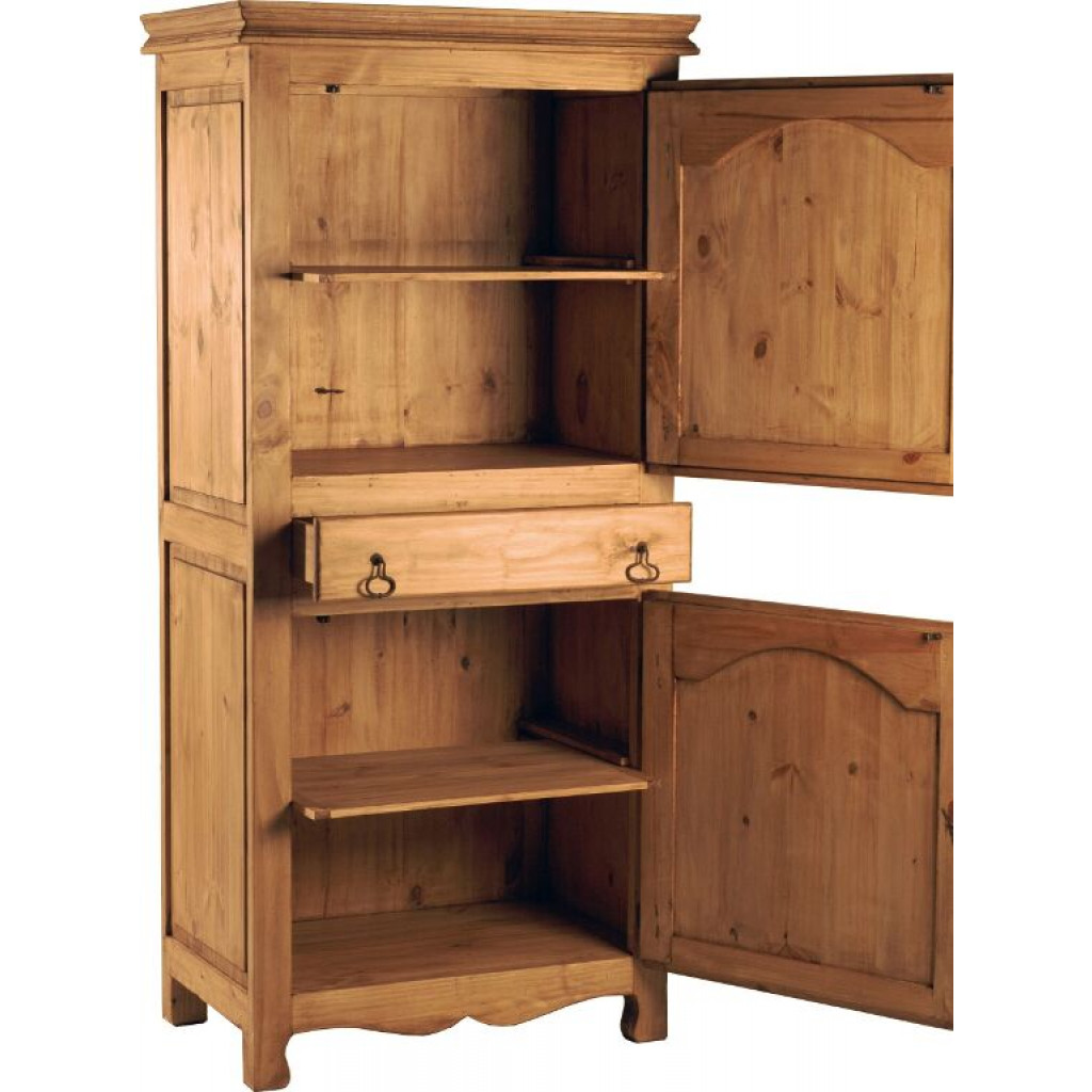 Schrank Mexico Möbel Landhaus Pinie Honig