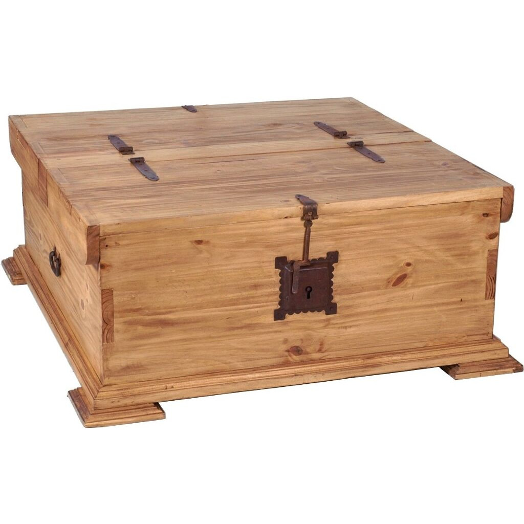 Truhentisch Mexico Möbel Landhaus Pinie Honig