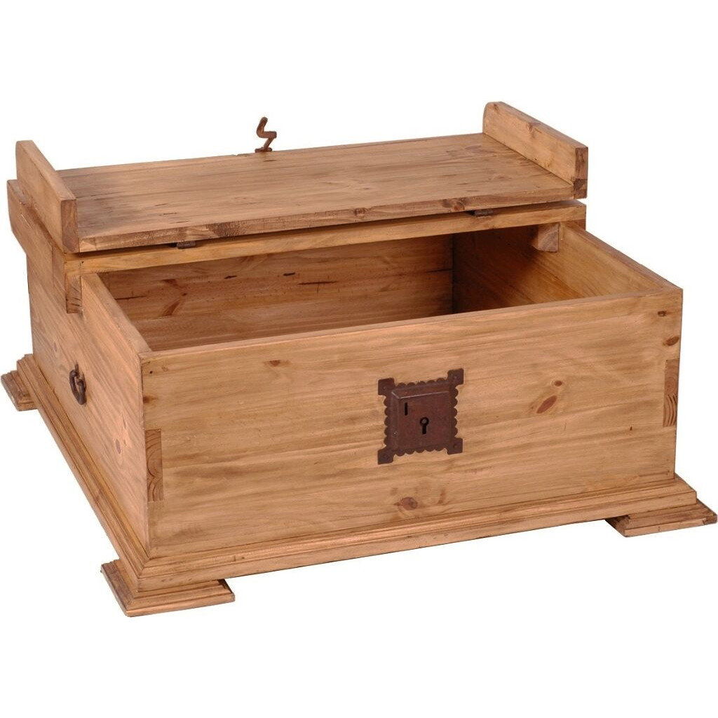 Truhentisch Mexico Möbel Landhaus Pinie Honig