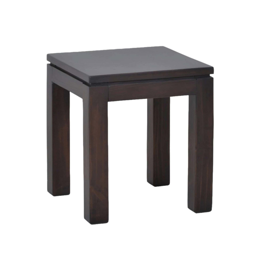 Sitzhocker Ashoka Kolonialstil Akazie Walnuss