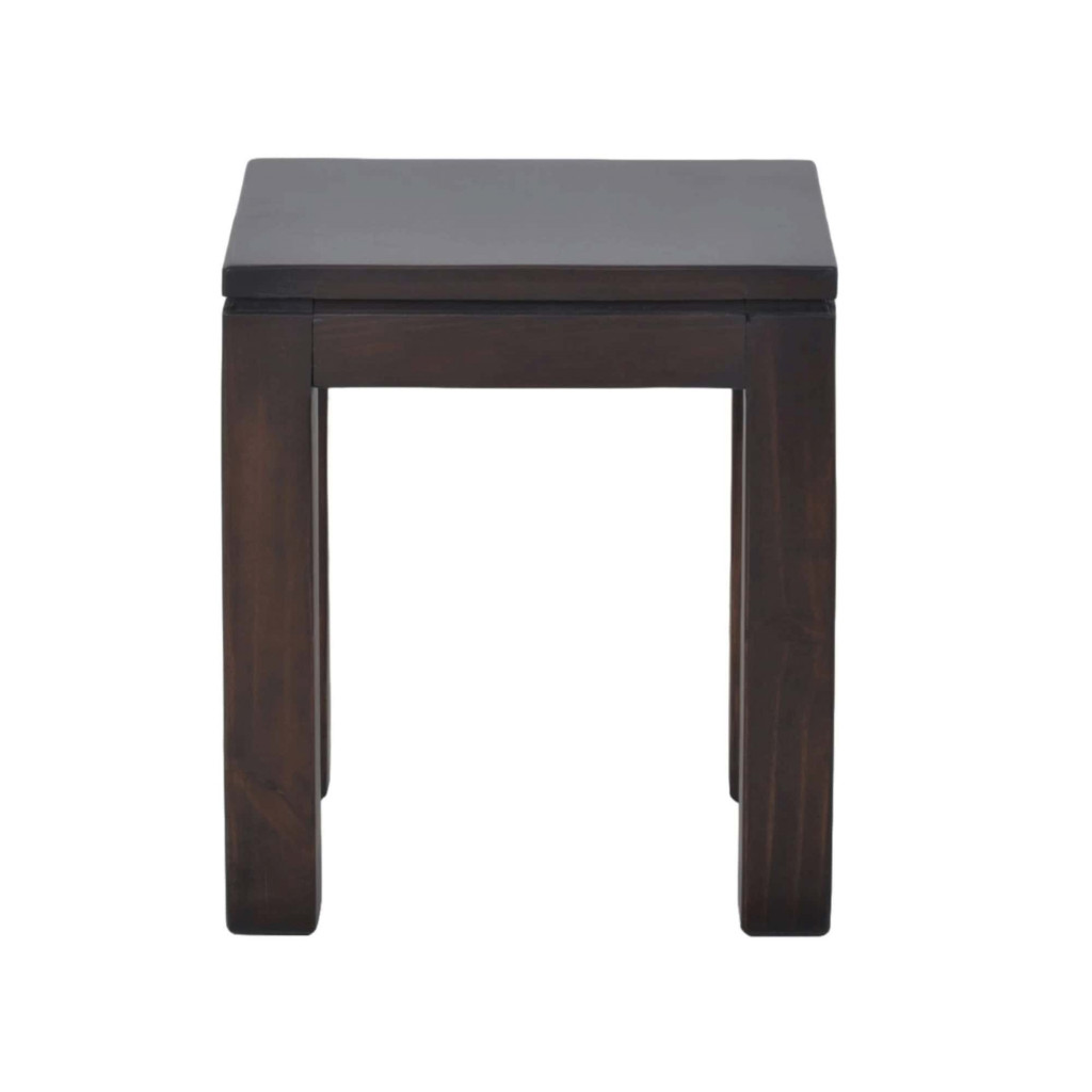 Sitzhocker Ashoka Kolonialstil Akazie Walnuss