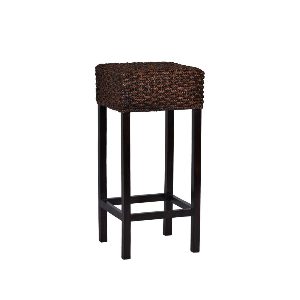 Barhocker  Modern Mahagoni Braun