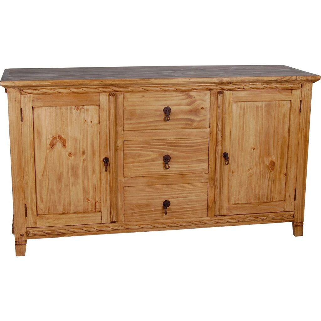 Sideboard Mexico Möbel Landhaus Pinie Honig