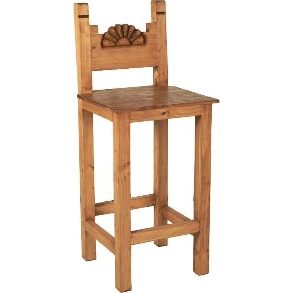 Barhocker Mexico Möbel Landhaus Pinie Honig