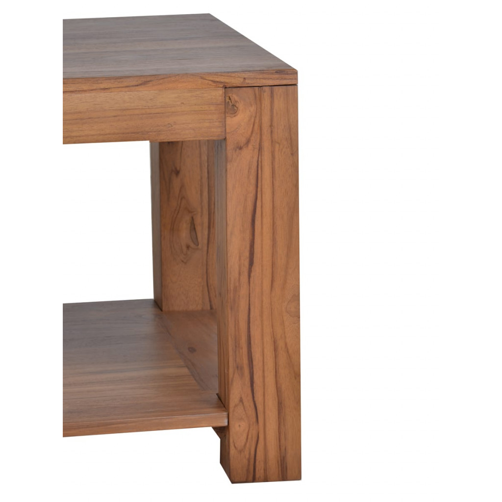 Couchtisch Bagra Modern Teak Braun