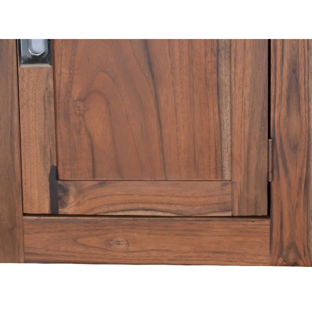 Hängeschrank Bhatang Modern Teak Braun