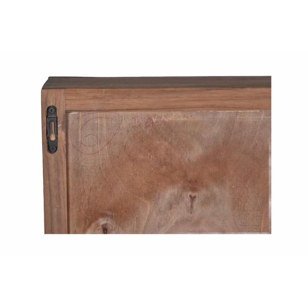 Spiegelschrank Bhatang Modern Teak Braun