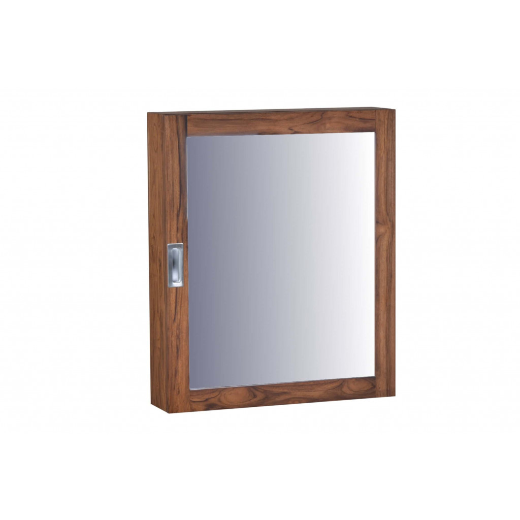 Spiegelschrank Bhatang Modern Teak Braun