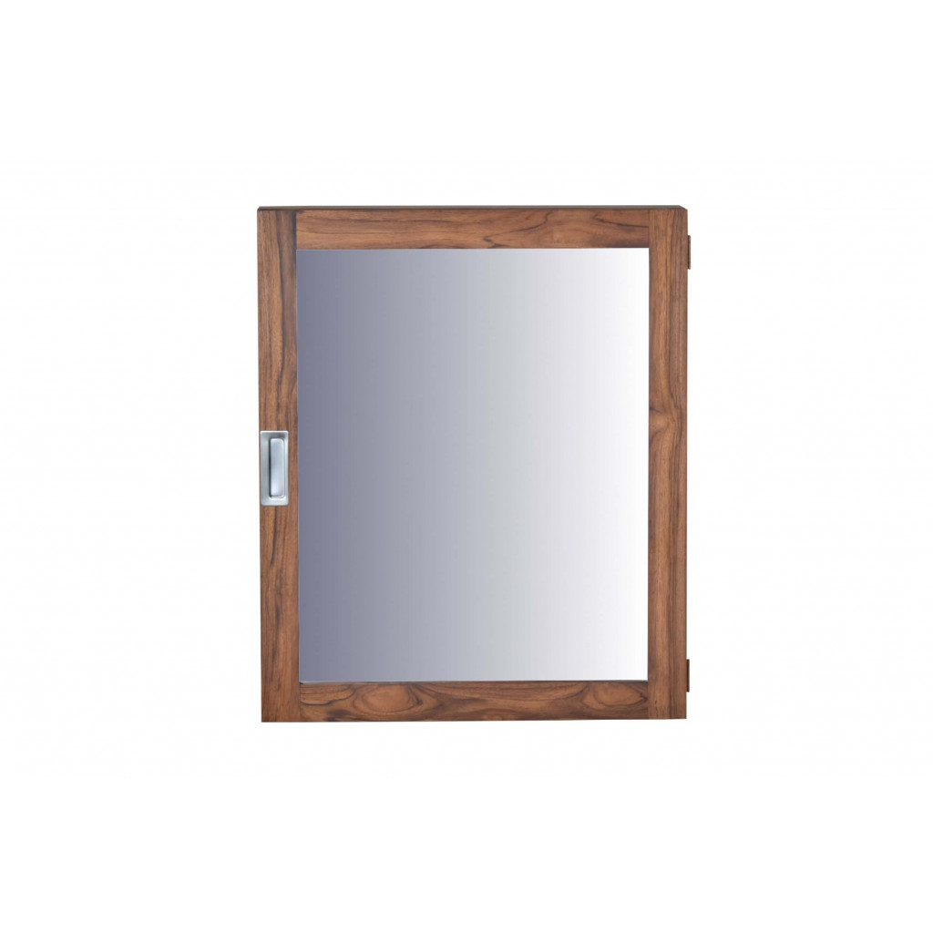 Spiegelschrank Bhatang Modern Teak Braun