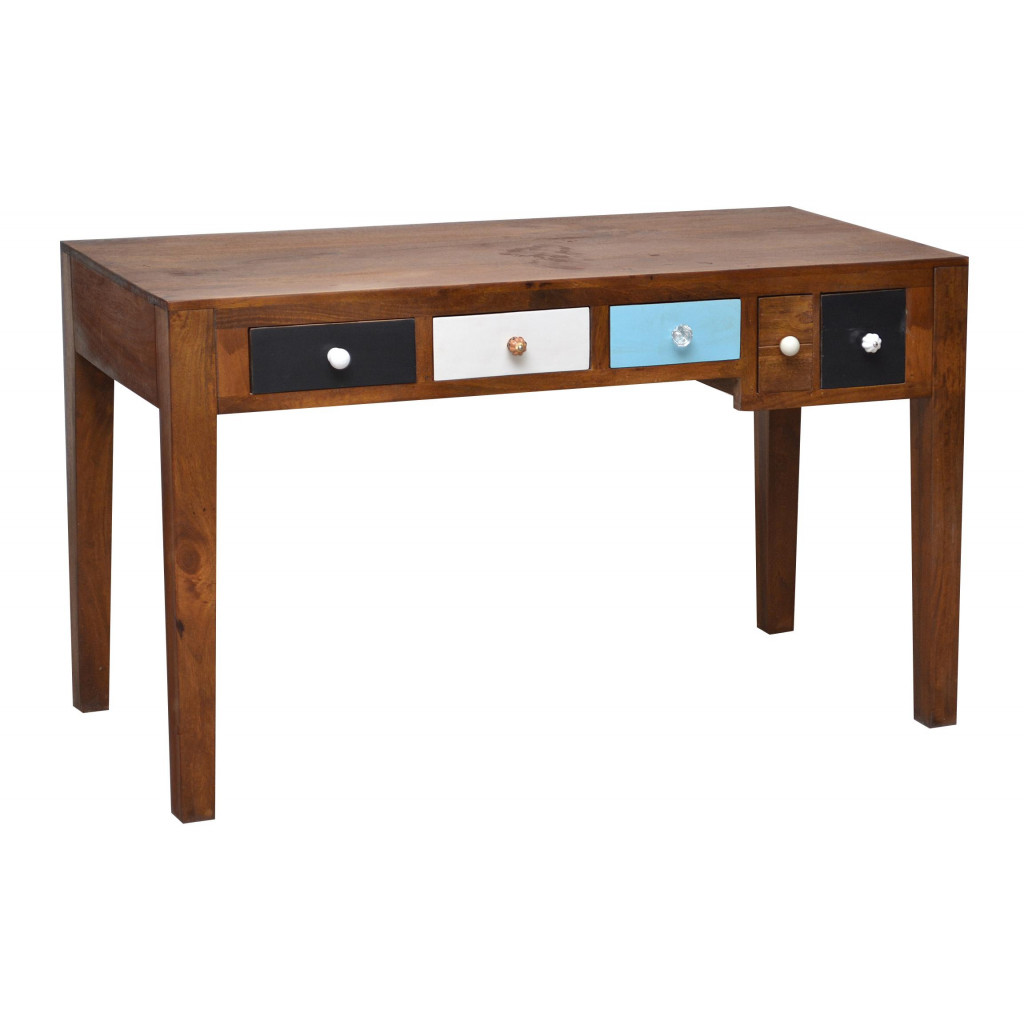 Schreibtisch Balu Modern Mango Bunt