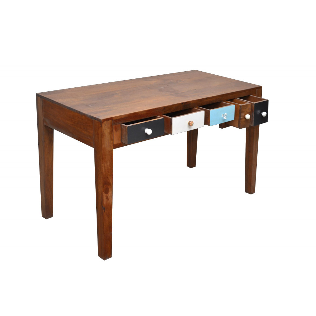 Schreibtisch Balu Modern Mango Bunt