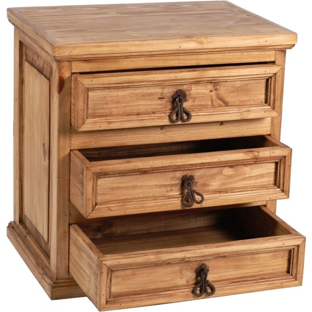 Nachttisch Mexico Möbel Landhaus Pinie Honig