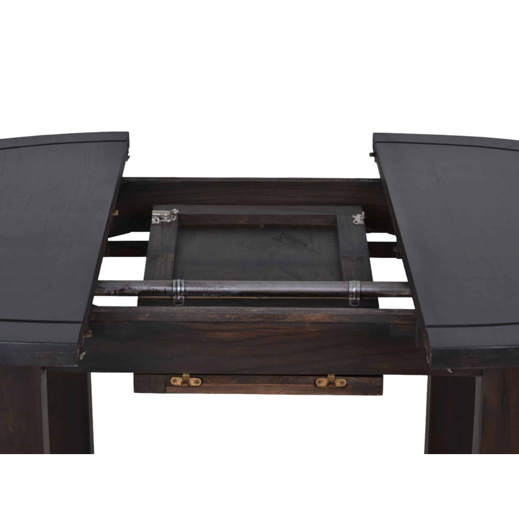 Esstisch Colombo Kolonialstil Massivholz Pinie Walnuss