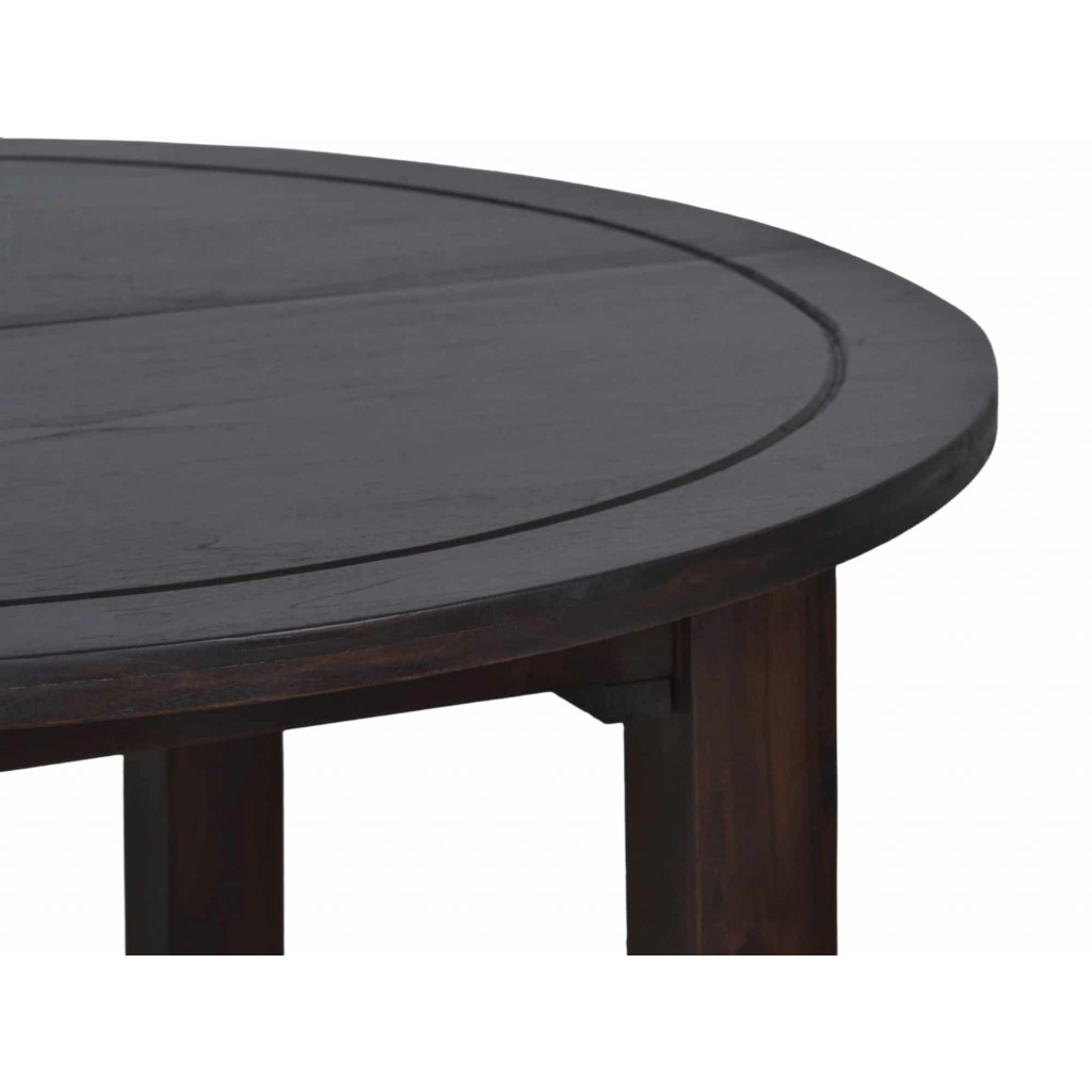 Esstisch Colombo Kolonialstil Massivholz Pinie Walnuss