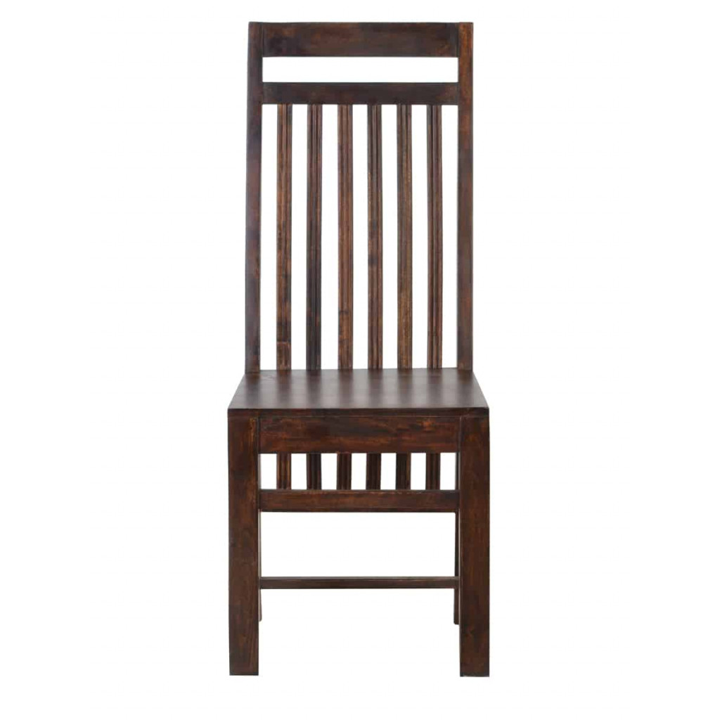Esszimmerstuhl Colombo Kolonialstil Massivholz Akazie Walnuss