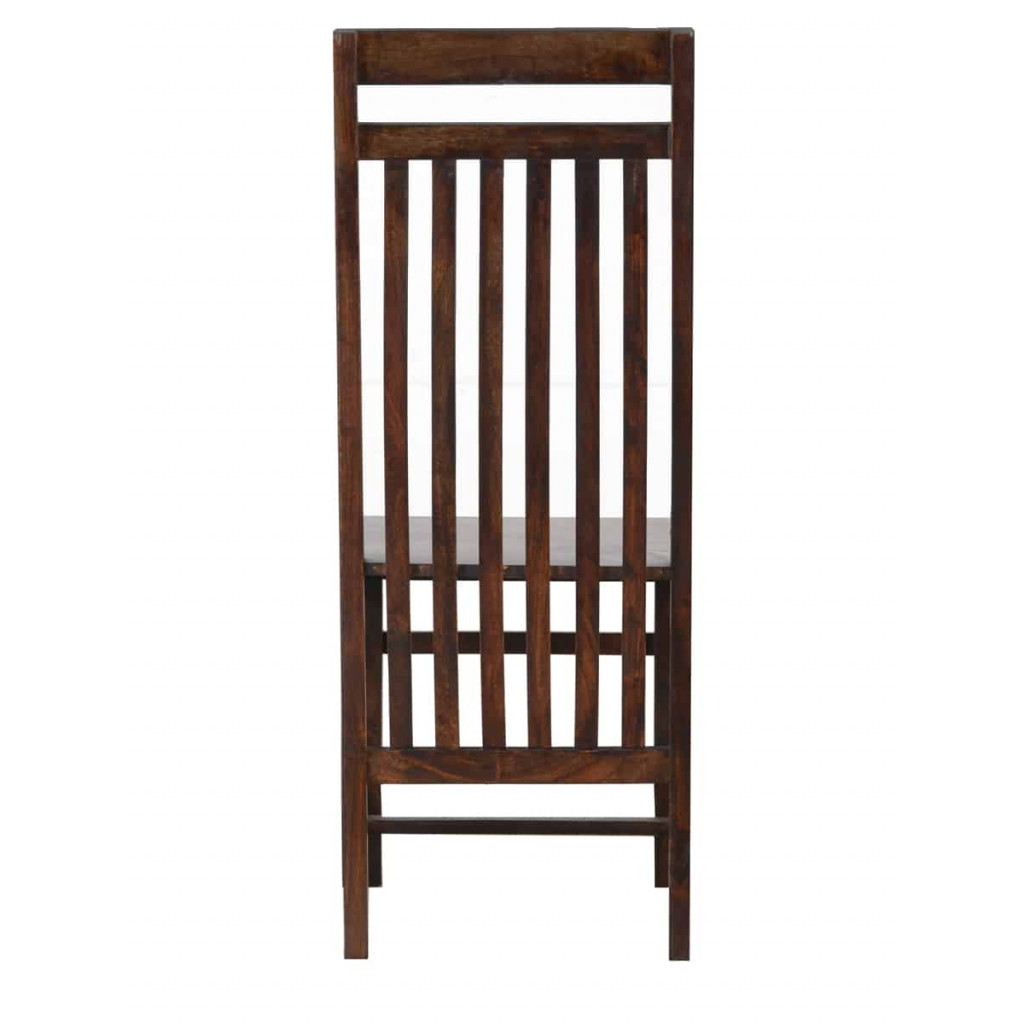 Esszimmerstuhl Colombo Kolonialstil Massivholz Akazie Walnuss