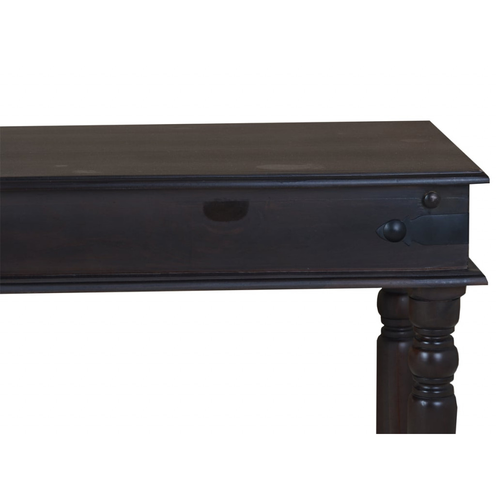 Bank Colombo Kolonialstil Pinie Walnuss