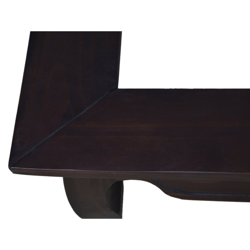 Bett Colombo Kolonialstil Massivholz Pinie Walnuss