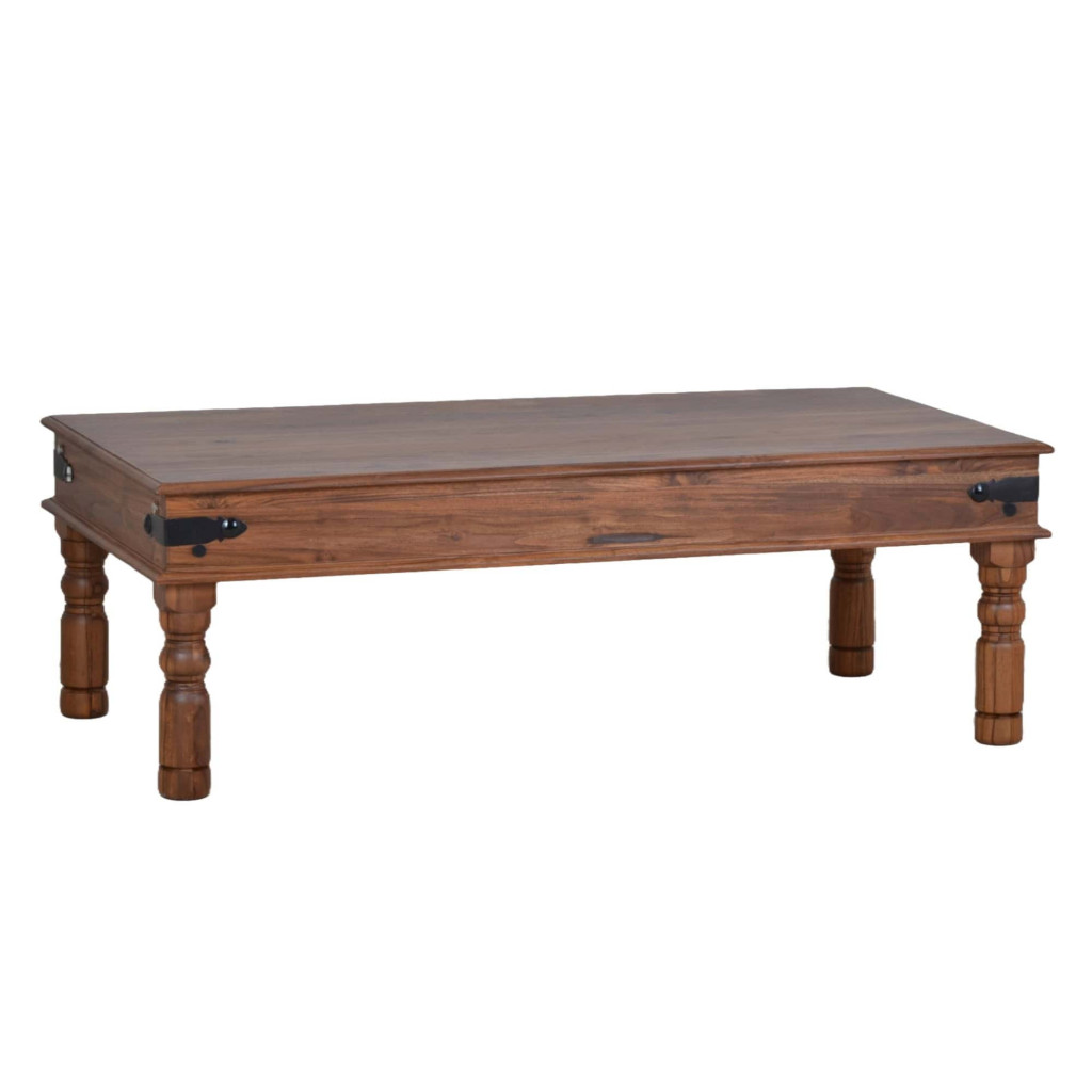 Couchtisch Colombo Kolonialstil Massivholz Teak Natur