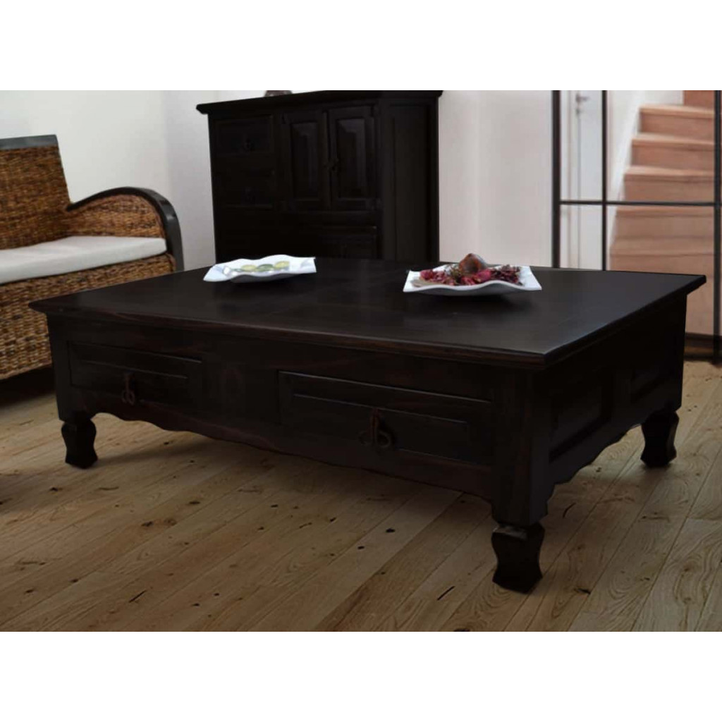 Couchtisch Mexico Möbel Kolonialstil Pinie Kolonialstil